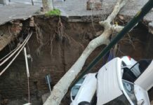 Voragine nel cuore del Vomero a Napoli, tanta paura ma nessun ferito