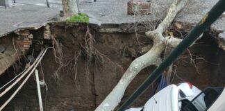 Voragine nel cuore del Vomero a Napoli, tanta paura ma nessun ferito