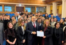 Gli studenti del Cardarelli di Tarquinia in visita al Consiglio Lazio