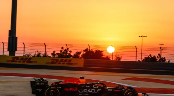 Subito Verstappen davanti a tutti nei test in Bahrain