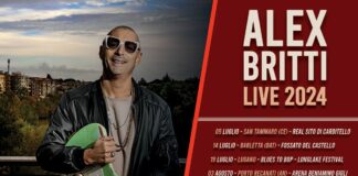 Alex Britti annuncia quattro nuovi appuntamenti per il tour estivo