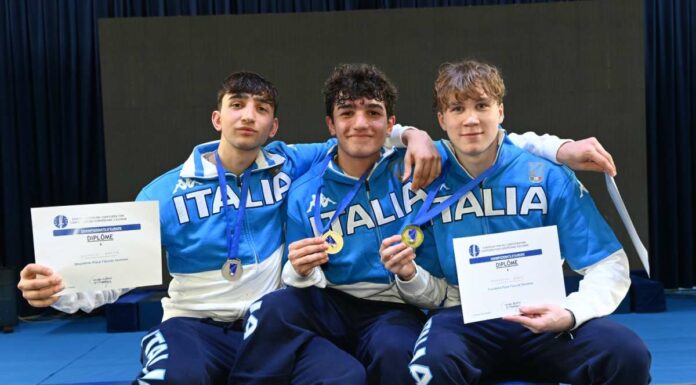 Oro, argento e bronzo per l’Italia agli Europei giovanili
