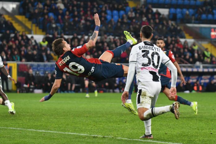 Italian soccer Serie A match - Genoa CFC vs Udinese Calcio