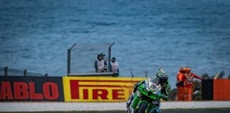 Barbier “Australia un banco di prova per pneumatici”