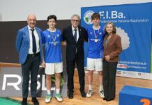 Argento per Danti-Piccinin all’Italian Junior di badminton