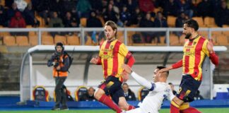 Troppa Inter per il Lecce, poker nerazzurro al “Via del Mare”