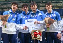 Gli azzurrini U17 della sciabola sono campioni d’Europa
