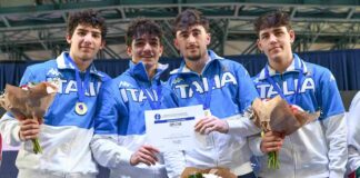 Gli azzurrini U17 della sciabola sono campioni d’Europa