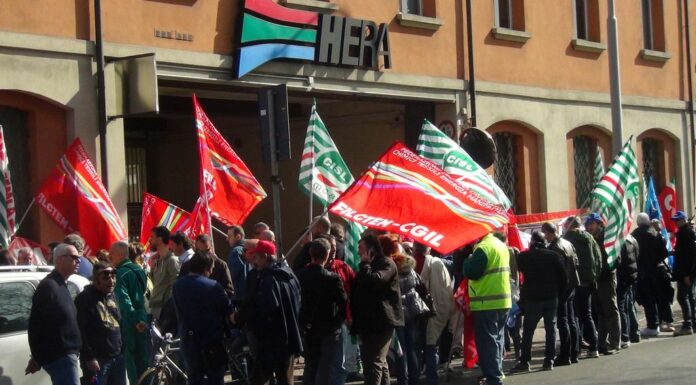 Gruppo Hera, Cgil annuncia sospensione relazioni sindacali