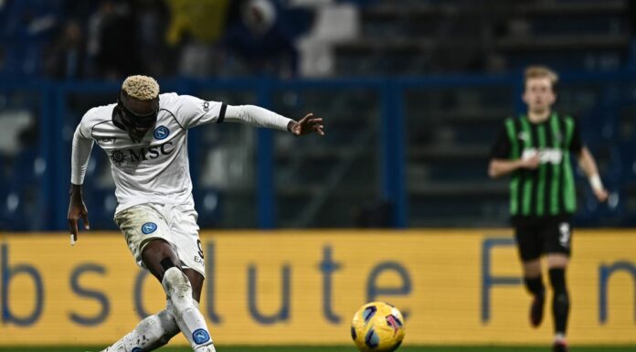 Troppo Napoli per il Sassuolo: show Osimhen e 6-1 ai neroverdi