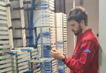 Tim, parte a Collinas il piano di cablaggio in fibra “Italia 1Giga”