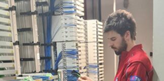 Tim, parte a Collinas il piano di cablaggio in fibra “Italia 1Giga”