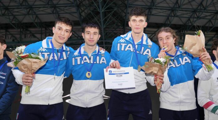 Europei giovanili, Italia oro nel fioretto maschile a squadre