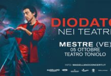 Diodato al Teatro Toniolo in autunno, biglietti in vendita