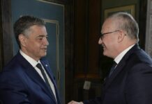 Roma, Gualtieri riceve in Campidoglio il sindaco di Buenos Aires