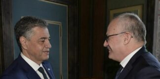 Roma, Gualtieri riceve in Campidoglio il sindaco di Buenos Aires