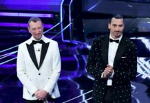 Sanremo al via con Amadeus e Mengoni. Sorpresa Ibra, Bertè prima in classifica