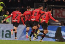 Festa Milan all’Olimpico, Okafor stende la Lazio