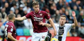 Kamara risponde a Tchaouna, Udinese-Salernitana 1-1