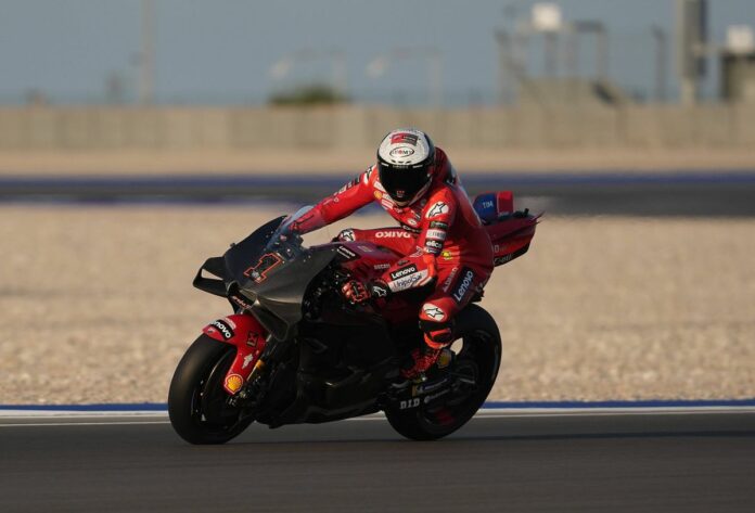 MotoGP testing in Qatar 2024