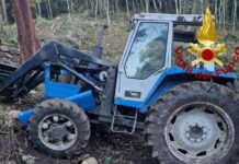 Sardegna, agricoltore muore schiacciato da un trattore