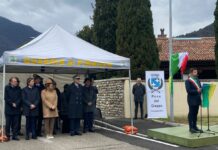 Inaugurata a Pove del Grappa stele dedicata al finanziere Perissinotto