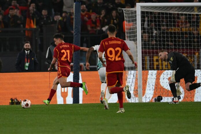 Football Europa League match - Roma vs Brighton & Hove Albion