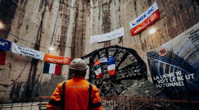 Webuild, finiti scavi tunnel lotto 2 linea 16 del Grand Paris Express