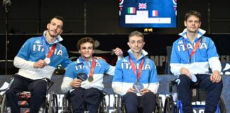 Europei paralimpici: Argento per gli azzurri del fioretto a Parigi