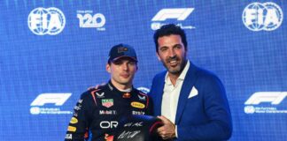 Pirelli Pole Position Award, Buffon premia Verstappen
