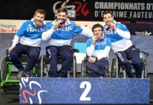 Europei paralimpici: argento per gli spadisti azzurri