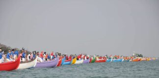 Regata delle 50 Caorline per la Pace a Venezia