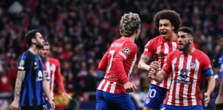 Inter eliminata, Atletico Madrid ai quarti dopo i rigori
