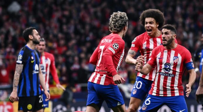 Inter eliminata, Atletico Madrid ai quarti dopo i rigori