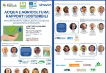 “Acqua e Agricoltura: rapporti sostenibili”, il 26 marzo convegno a Roma