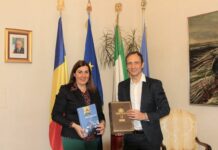 Presidente FVG Fedriga riceve il console di Romania Lovin