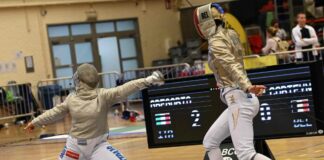 Otto sciabolatrici azzurre in tabellone in Belgio