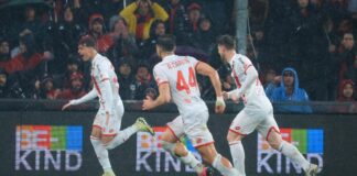 Maldini gol su punizione, Monza batte Cagliari 1-0
