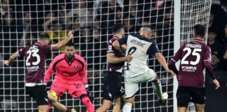 Salernitana-Lecce 0-1, esordio con vittoria in panchina per Gotti