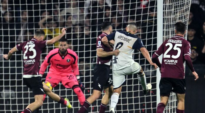Salernitana-Lecce 0-1, esordio con vittoria in panchina per Gotti