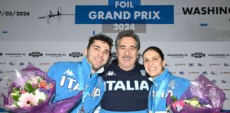 Errigo e Macchi sul podio nel Gp di fioretto a Washington