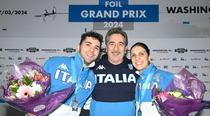Errigo e Macchi sul podio nel Gp di fioretto a Washington