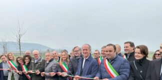 Inaugurati i bacini di laminazione di Trissino