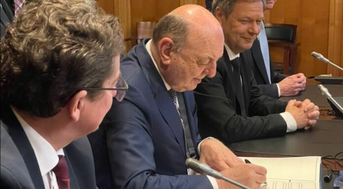 Gas, firmato a Berlino accordo di solidarietà tra Italia e Germania