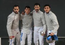 Azzurri della sciabola a Budapest per il pass olimpico