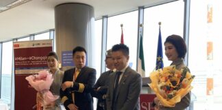 Malpensa, Hainan Airlines inaugura volo diretto per Chongqing