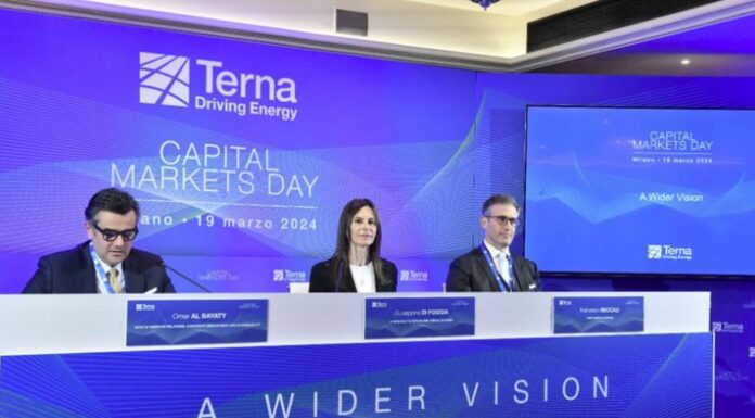 Terna chiude il 2023 con 3.1 mld di ricavi, investimenti per 16.5 mld