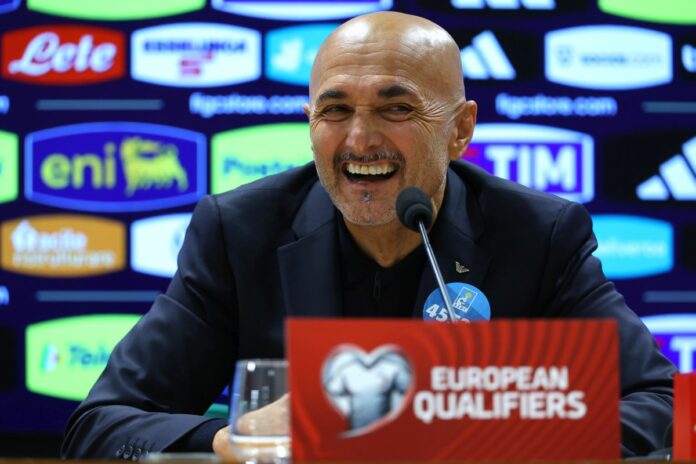Uefa Euro 2024, European Qualifiers, press conference Luciano Spalletti and Federico Chiesa before match ITALY VS NORTH MACEDONIA