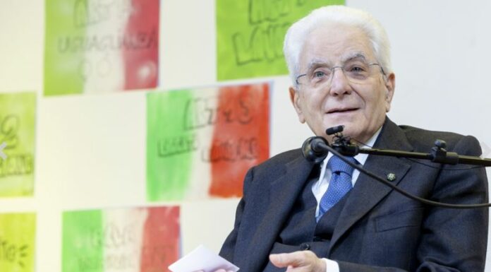 Mattarella “I giovani sono la molla che muove il mondo”