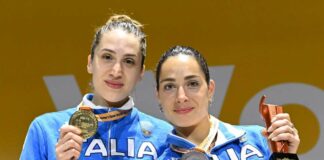 Rizzi vince l’oro a Nanchino, bronzo per Santuccio
